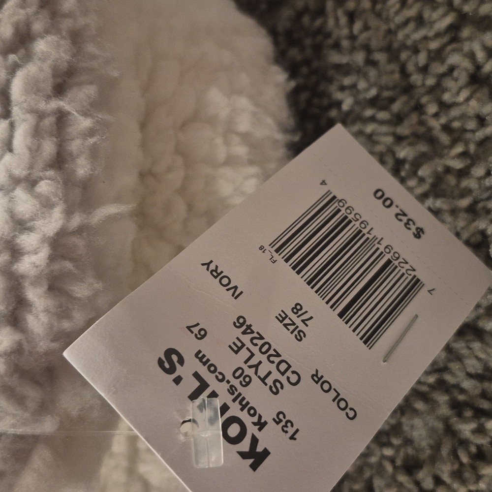 Cuddl Duds Women's Cream Slippers - Picture 3 of 3